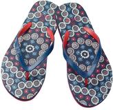 Thumbnail for your product : Fat Face Hexagon Print Flip Flops