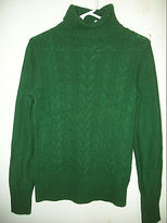 Thumbnail for your product : Merona Target Brand Womans Wool Blend Cable T-Neck Sweater 6 Colors. S,  XS & M