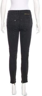 Burberry Mid-Rise Foxton Skinny Jeans