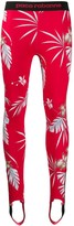 Thumbnail for your product : Paco Rabanne Floral Stirrup Leggings