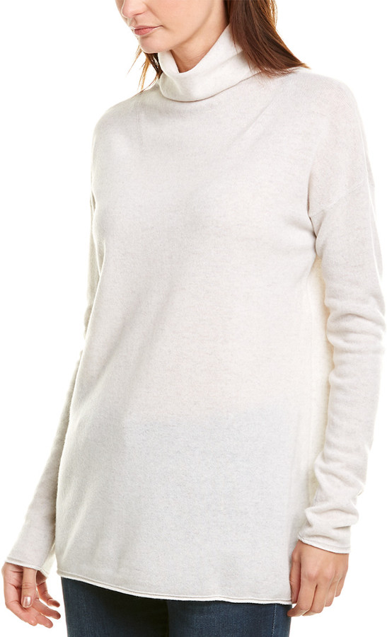 cashmere turtleneck tunic