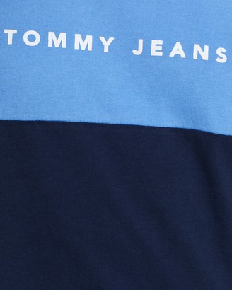 Tommy Jeans Stripe Logo Tee - Women's