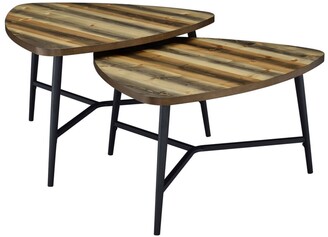 Picket House Furnishings Gibson Nesting Coffee Table Set