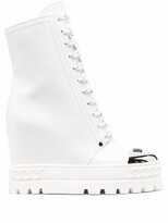 Thumbnail for your product : Casadei Cult lace-up sneaker boots