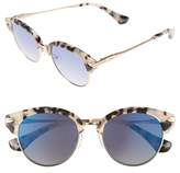 Thumbnail for your product : Sonix Bellevue 50mm Mirrored Sunglasses