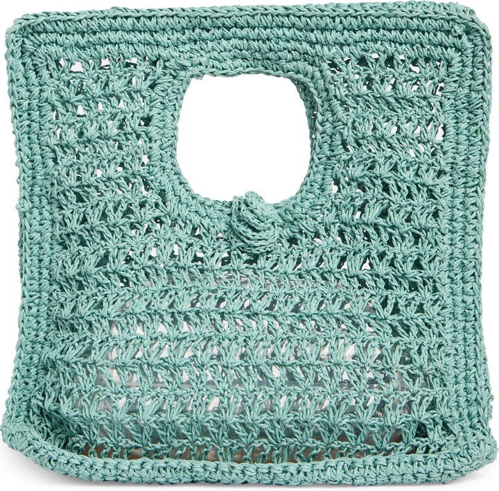 Collection XIIX Cutout Handle Square Handbag