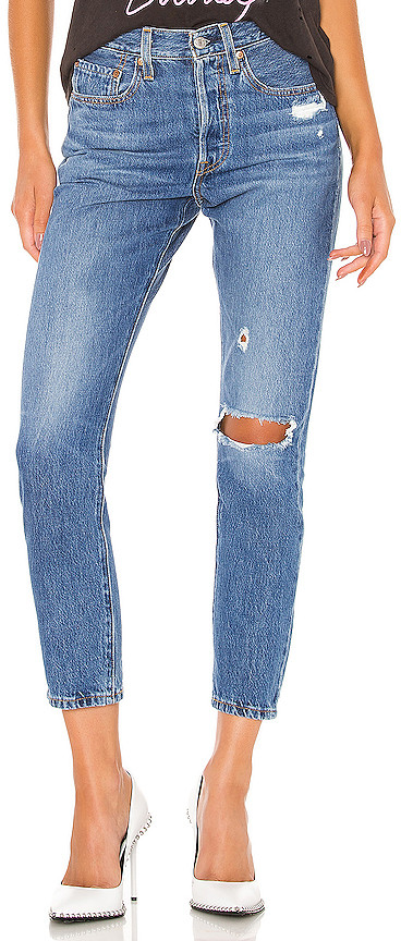 levis 501 skinny blue