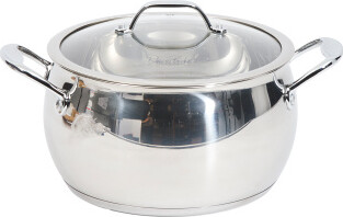 TJMAXX 7Qt Stainless Steel Splendor Dutch Oven With Lid