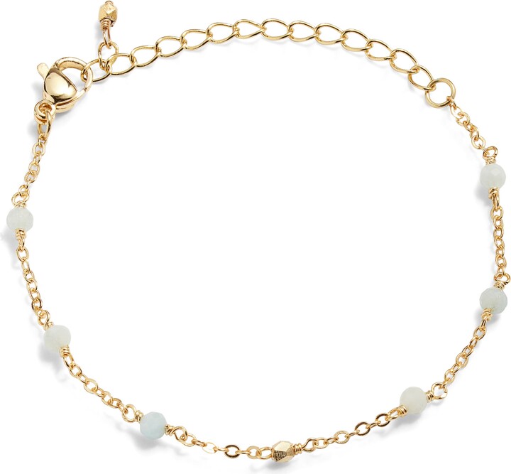 Kiara by Ki-ele Emi Aquamarine Station Bracelet