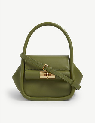 Gu_de Love leather top-handle bag