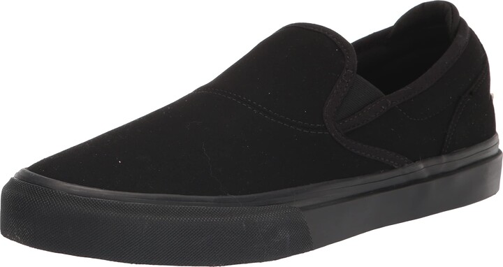 Emerica Wino G6 Slip-On Men's Skate Shoe Black - Durable