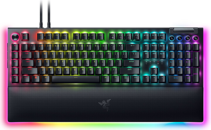 Razer BlackWidow V4 Pro Wired Mechanical PC Gaming Keyboard, Wrist Rest, Chroma RGB, Black