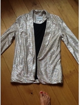 Thumbnail for your product : American Retro Gold Polyester Jacket