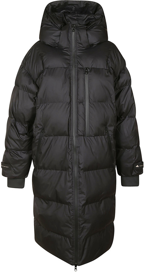 long padded coat adidas