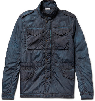 Tomas Maier Distressed Shell Field Jacket