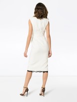 Thumbnail for your product : Alexander McQueen Contrast Lace Detail Dress