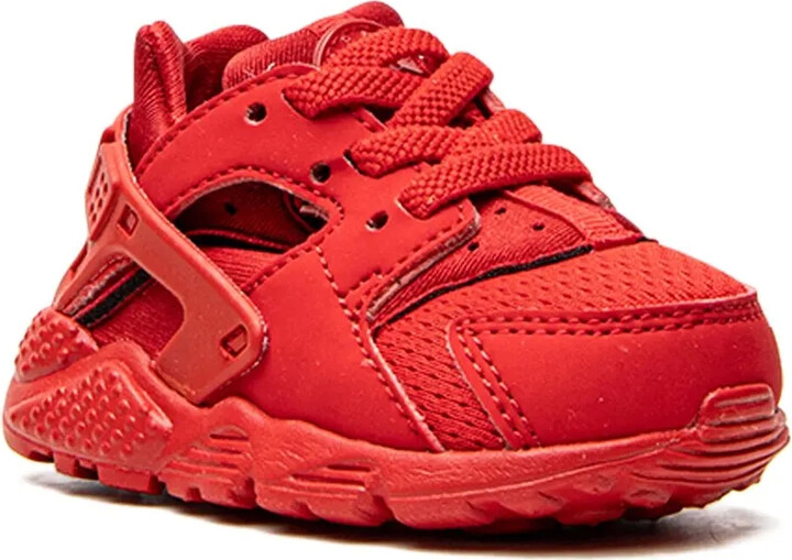 Nike Kids Huarache Run "Triple Red" sneakers