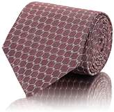 Thumbnail for your product : Barneys New York Men's Interlocking-Ring-Print Silk Jacquard Necktie