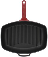 Thumbnail for your product : French Home 12" Red Rectangular French Enameled Cast Iron Grill Pan