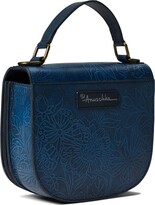 Thumbnail for your product : Anuschka Small Flap Crossbody 694 (Tooled Butterfly Ocean) Handbags