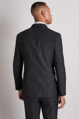 Moss Bros Skinny Fit Charcoal Jacket