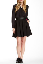 Thumbnail for your product : Yumi London Pleats Paneled Pocket Skirt