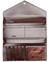 Thumbnail for your product : Lodis Alix Foldover Leather Wallet