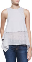 Thumbnail for your product : Autograph Addison Cole Lace Bottom Tank