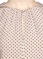 Thumbnail for your product : Nobrand 'Fern' dot print silk top