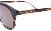 Thumbnail for your product : Giorgio Armani tortoiseshell round frame sunglasses