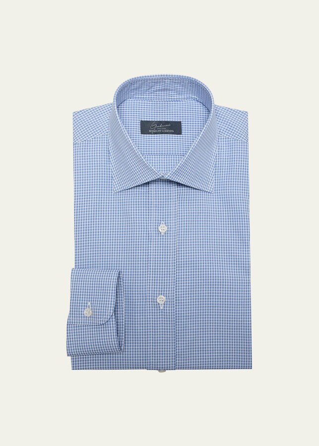 Cesare Attolini Men's Cotton-Linen Dress Shirt - ShopStyle