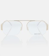 Thumbnail for your product : Bottega Veneta Square aviator glasses