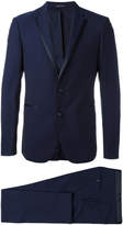 Thumbnail for your product : Tagliatore contrast trim dinner suit