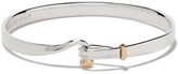 Thumbnail for your product : Georg Jensen Sterling silver and 18kt yellow gold Torun bangle