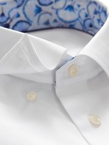 Thumbnail for your product : Eton Contemporary-Fit Print-Detail Solid Dress Shirt