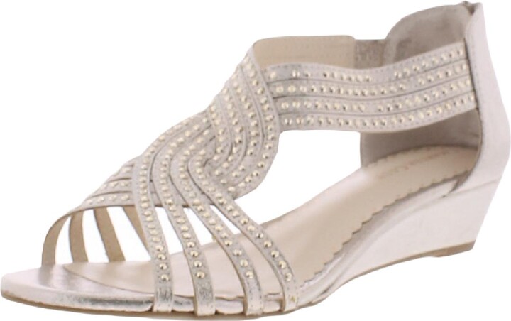 Charter Club Ginifur Womens Wedge Sandals