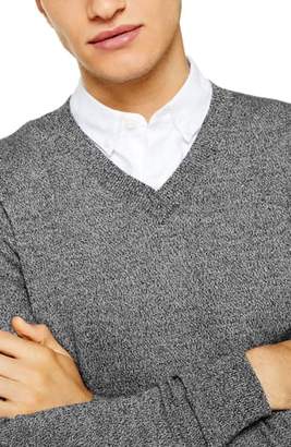 Topman Classic Fit V-Neck Sweater