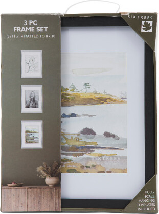 TJMAXX 3Pk 11X14 Matted To 8X10 Ethan Wall Portrait Frame Set