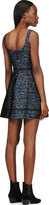 Thumbnail for your product : Proenza Schouler Blue Silk Jacquard Dress