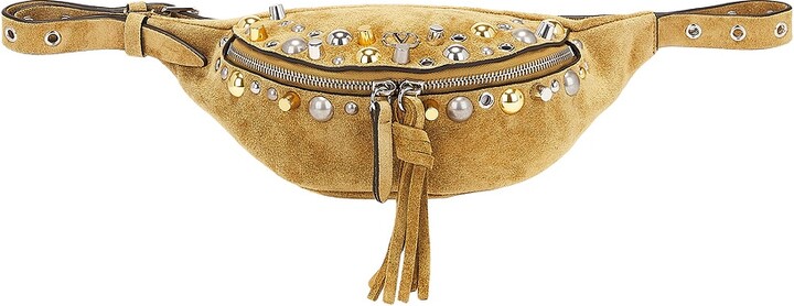 Valentino Garavani Nellcote Waist Satchel in Beige