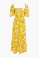 Thumbnail for your product : Antik Batik Lorette cutout floral-print cotton-voile maxi dress