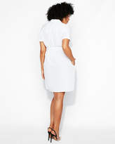 Thumbnail for your product : Express Short Sleeve Shirt Dress