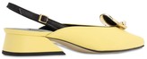 Thumbnail for your product : YUUL YIE 30mm Sling Back Leather Pumps