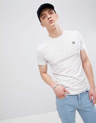 Henri Lloyd Breton Stripe T-Shirt in White