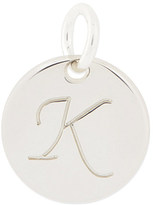 Thumbnail for your product : Anna Lou Small alphabet charm 'K'