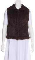 Thumbnail for your product : Tory Burch Hooded Fur Vest