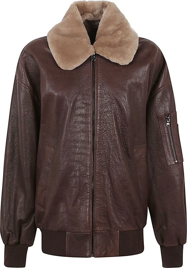 Enes Vivienne Leather Jacket