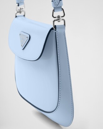 Prada Cleo Brushed Leather Mini Bag - ShopStyle