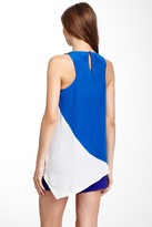 Thumbnail for your product : Madison Marcus Peekaboo Colorblock Silk Blouse