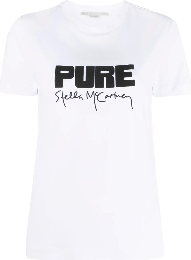 Stella McCartney logo-print cotton T-shirt